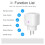 Tuya Smart Socket WiFi 20A Power Outlet 5