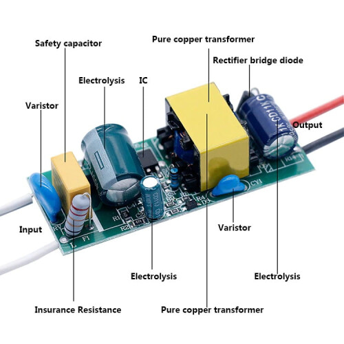 Convertor AC-DC pentru driver de lumină LED 120V/240V 2