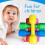 Plastic Dumbbell Bone Toy Set for Kids 2 pcs 4