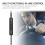 Earhook Earbuds with3.5mm Plug, Volume and Mic Control 5