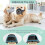 Dog Muzzle Mesh Front-Opening for Small to Large Dogs 8