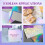 Holographic Cardstock Paper Mixed Colors44Sheets 7