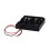 Portabatterie per 4 batterie AA con clip a molla 2