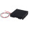 Portabatterie per 4 batterie AA con clip a molla 3