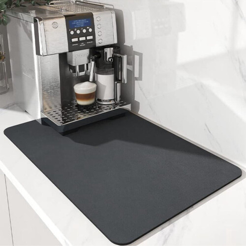 Coffee Mat Waterproof Rubber Backed 16x24 Inch 2