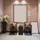 Rice Paper Scroll Office Decor 2 pcs 5