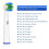 Electric Toothbrush Heads Floss Action Hard Bristles 8-Pack 4