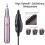 Perceuse à ongles électrique avec câble d'alimentation et chargeur USB 5,5 V réglable 4