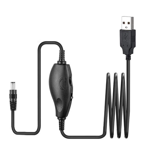 Perceuse à ongles électrique avec câble d'alimentation et chargeur USB 5,5 V réglable 1