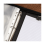 Portafoglio organizer in pelle con cerniera, nero 2