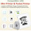 Thermal Printer Paper 57mm White Sticker 3 pcs 3
