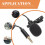 Masteelf lavalier microphone 3.5mm lapel mic 7