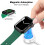 Cable magnético de carga rápida para Apple Watch (1 metro, blanco) 5