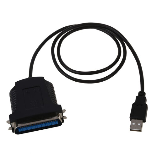 2X New Parallel Port DB36 LPT Printer USB Express Card Converter Adapter Black 2