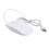 Biała mysz optyczna USB 1200 DPI dla systemów Windows i Mac 4