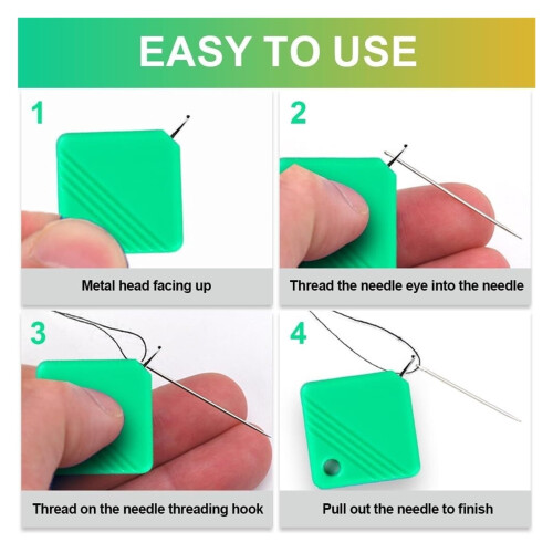 Needle Threader for Sewing Machine 5 Pcs 2