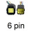 Waterproof Electrical Car Plug Connector 3-16 Pin 4