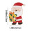 Christmas pin badge festive holiday accessory with clasp 3
