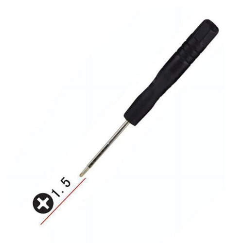 Phillips screwdriver fine tip 1.5mm #000 10 pcs 1