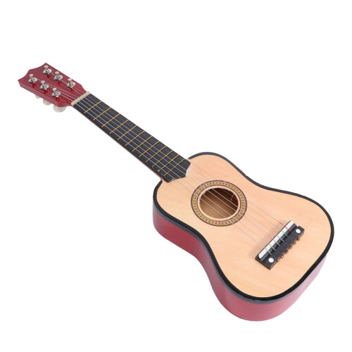 Masteelf Acoustic Guitar Mini 21 Inch Beige 1