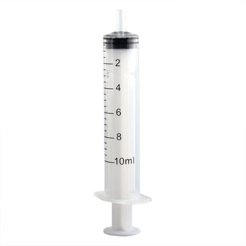 Seringă cu vârf Luer Slip, 10 ml, plastic transparent, steril, pachet de 5 2