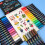 Acrylfarbenpinselstift mit weicher Spitze, 24 Farben 3