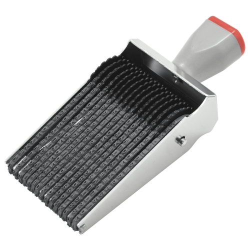 Alfabet rubberen stempels Engelse letters en cijfers 6-pack 1