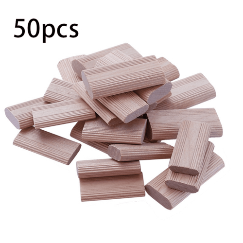 Beech Wood Domino Dowel Connectors 6mm 50 pcs 1