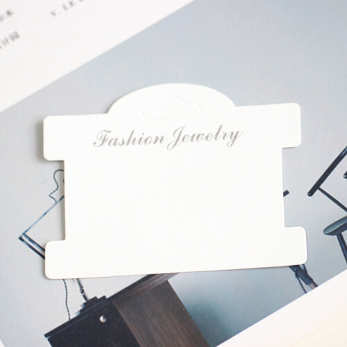 Jewelry Display Cards Paper 100 pcs 2