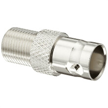 Platinum Tools BNC Female to F Female Adapter 25-Pack