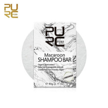 (A08) Natural Organic Hair Shampoo Soap No-silicone Lavender Washing Hair Shampoo Bar Handmade Soap Nourish Repair Damaged Hair