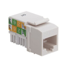 Platinum Tools Cat 5e 110 Keystone Jack White Each