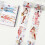 Washi Tape, modisch, dekorativ, transparent, Einzelrolle 6