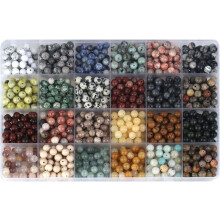 Natural Round Stone Beads 6mm 1200 pcs