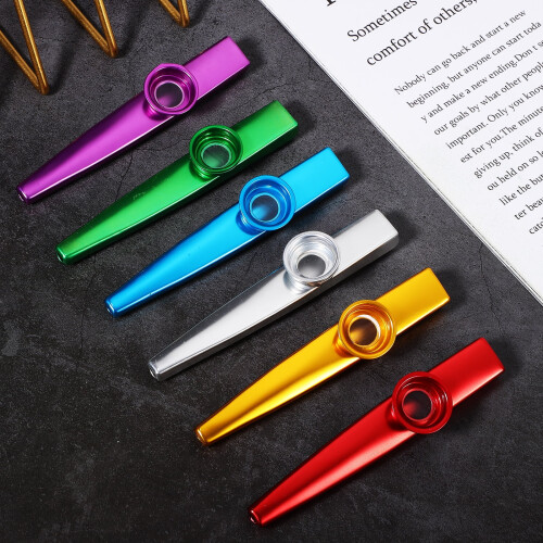 Σετ μουσικών οργάνων Kuyiluo Metal Kazoo για παιδιά και 1