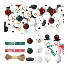 Wood Beads for DIY Crafts 16mm 20mm 150 Pieces