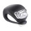 Bike Headlight White LED Rubber Strap Mount 5