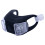 Bike Headlight White LED Rubber Strap Mount 6
