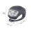 Bike Headlight White LED Rubber Strap Mount 7