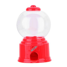 Bubble Gumball Dispenser Red Mini Candy Machine 1pc