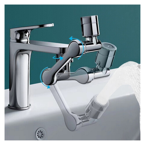 Faucet Aerator with 1080 Rotation and Splash Filter 1