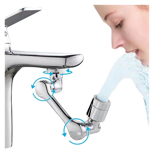 Faucet Aerator with 1080 Rotation and Splash Filter 2
