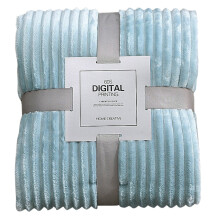 Pedty baby blanket twin size 10070 cm soft warm light blue