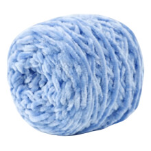 Soft gold velvet knitting yarn for shawl and scarf, 100g