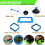 Lingouzi Aquarium Feeding Ring Set 2 Pack 3