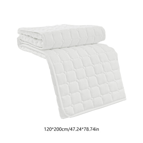 Queen Mattress Pad Thick Quilted Deep Pocket Soft 2