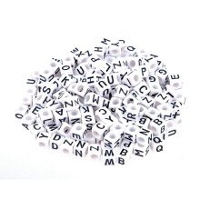 Plastic Alphabet Letter Cubes 0.24 inch 200 pcs
