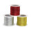 Metallic cord craft thread for jewelry making silver red 5