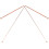 Masteelf copper dowsing rods 2 pcs 8