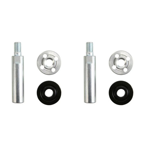 2X M10 Convert to M10 Connection Extended Rod Thread Adapter Extension Bar for Type 100 Angle Grinder 1